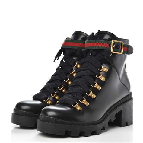 gucci womens booties|Gucci combat boots for women.